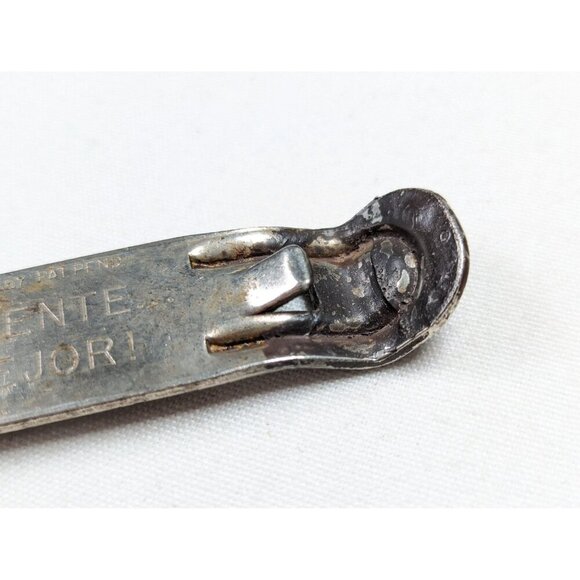 1950s original Cerveza MEXICALI Beer bottle and can opener, vintage metal bottle - Picture 10 of 10